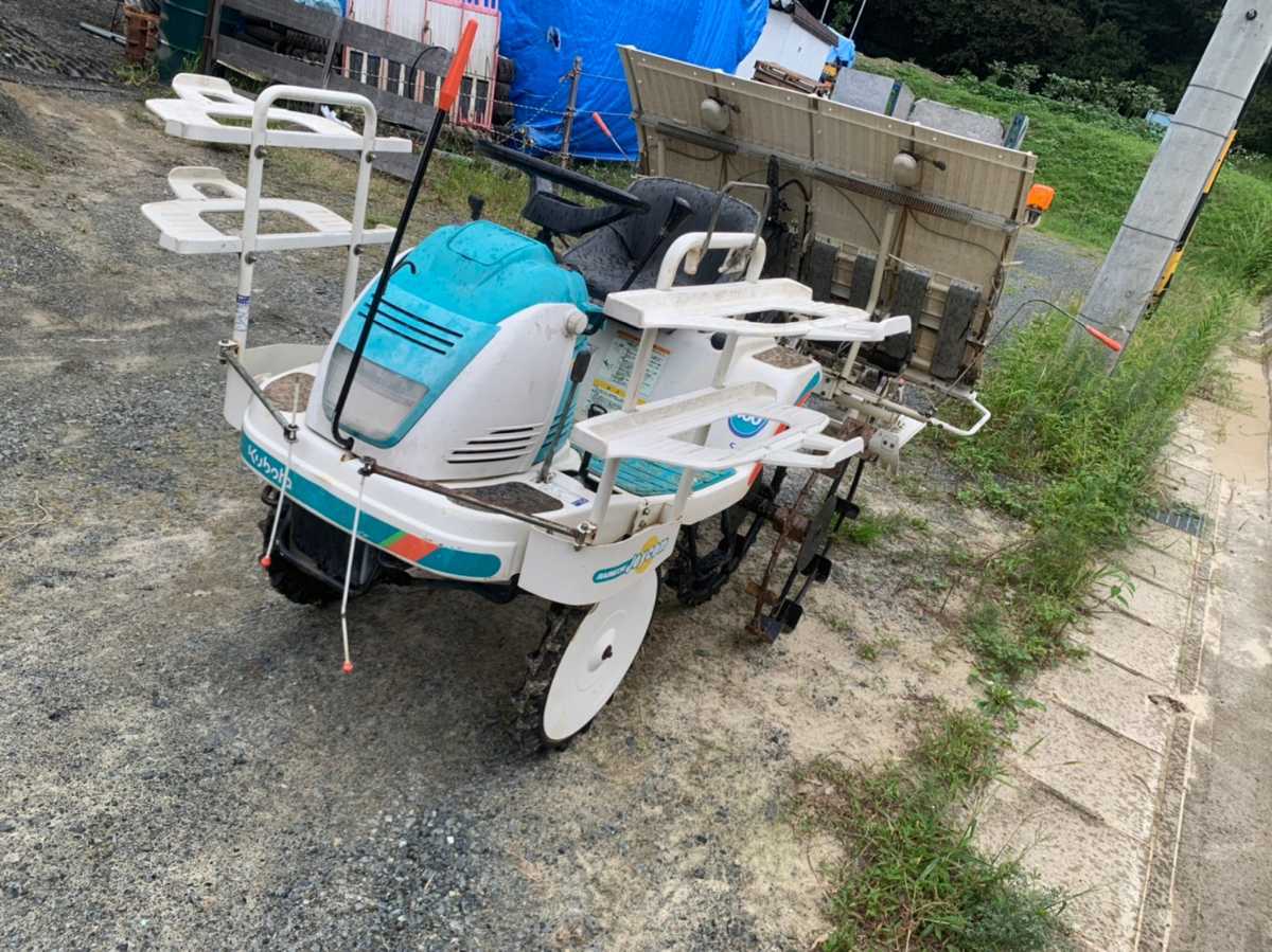 クボタ田植え機 SPJ400 パワステ セル 実動機 4条植え クボタ 田植機 4条