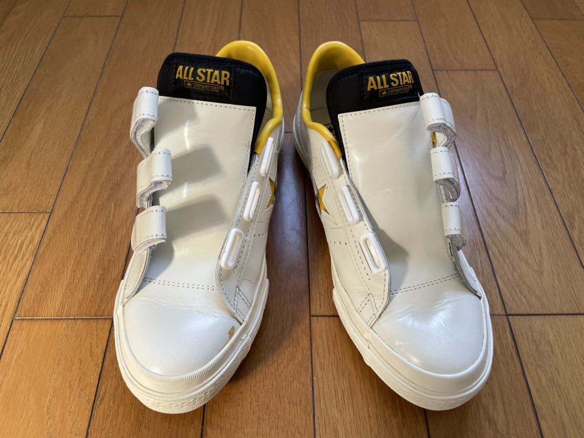 極上品　コンバースワンスター ベルクロレザー　9