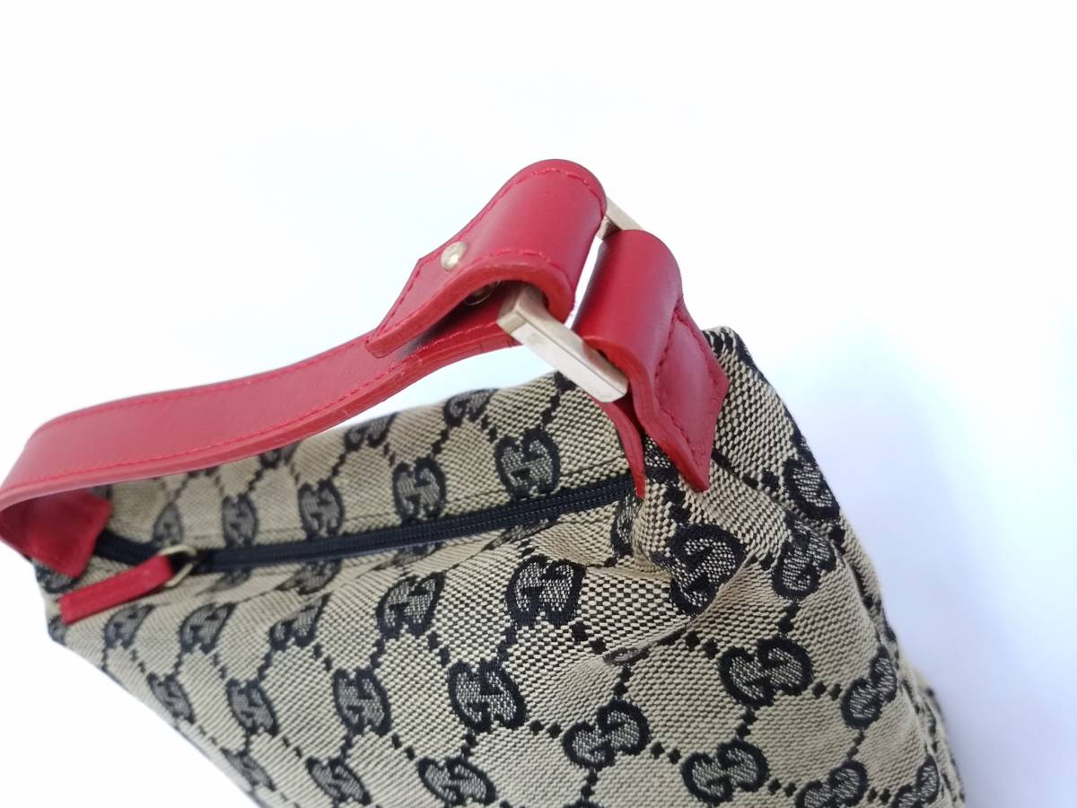新品】GUCCI グッチ GGキャンバス ミニハンドバッグ 039.1147 002.058 