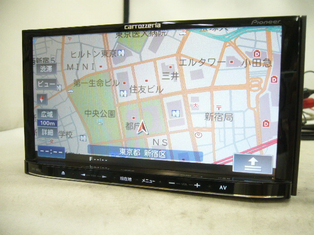中古 2021年版 カロッツェリア AVIC-MRZ07 メモリーナビ