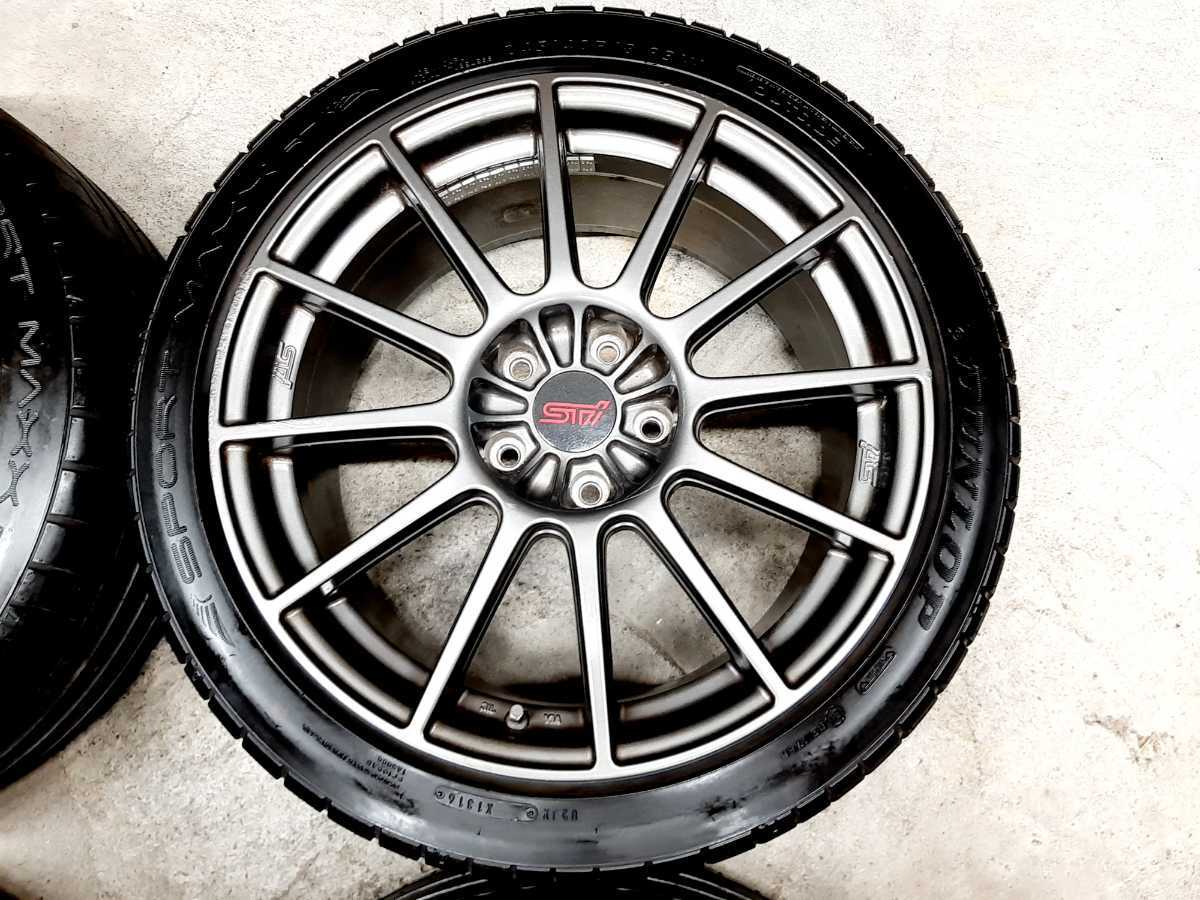 STI 限定車18インチ アルミホイール 4本セット