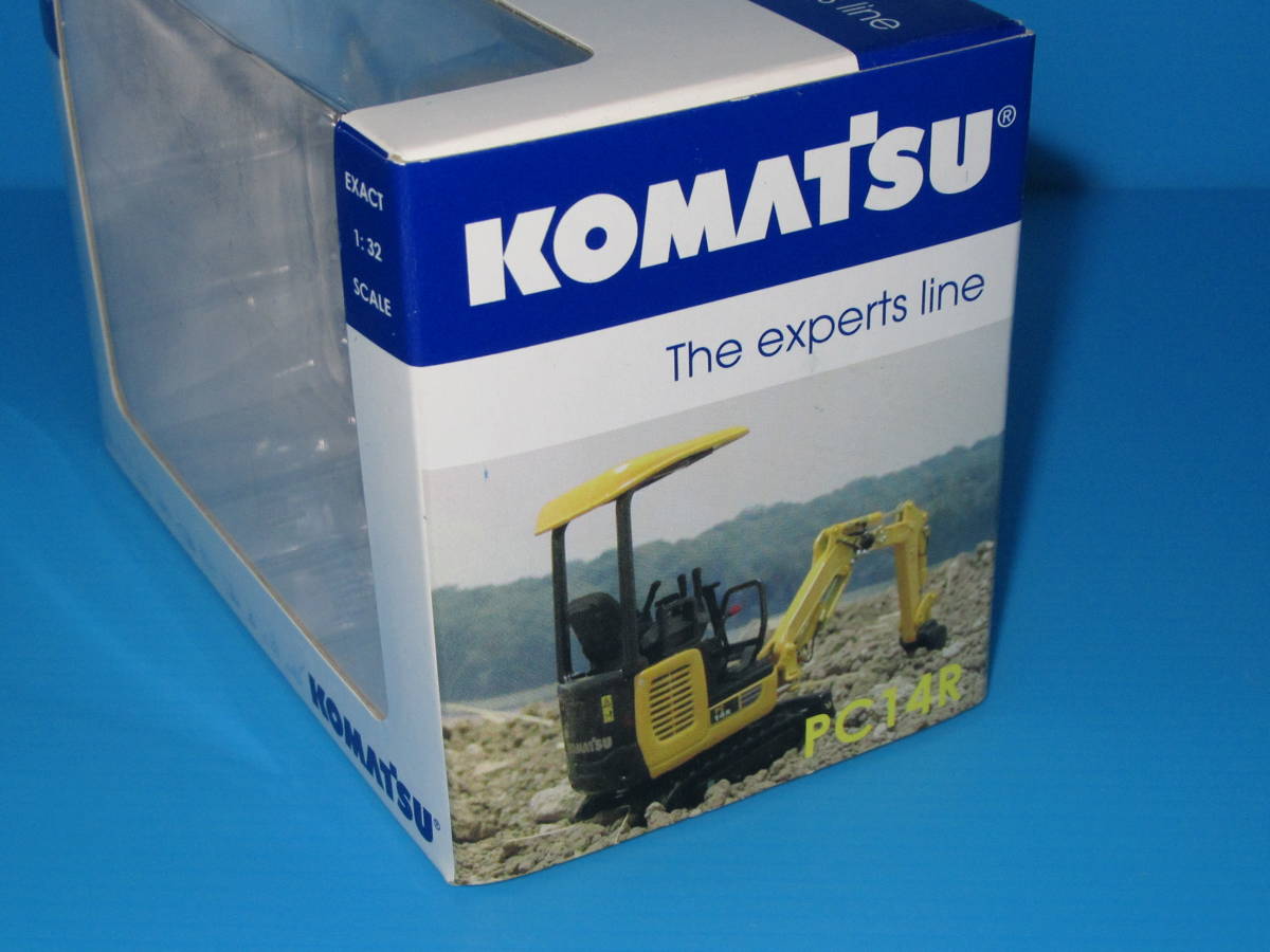 匿名送料無料 希少 絶版モデル ☆コマツ ミニチュア ☆KOMATSU PC14R