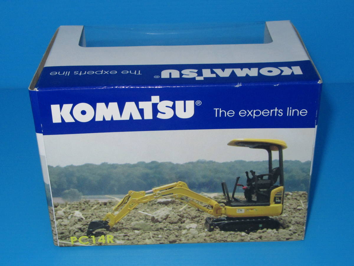 匿名送料無料 希少 絶版モデル ☆コマツ ミニチュア ☆KOMATSU PC14R