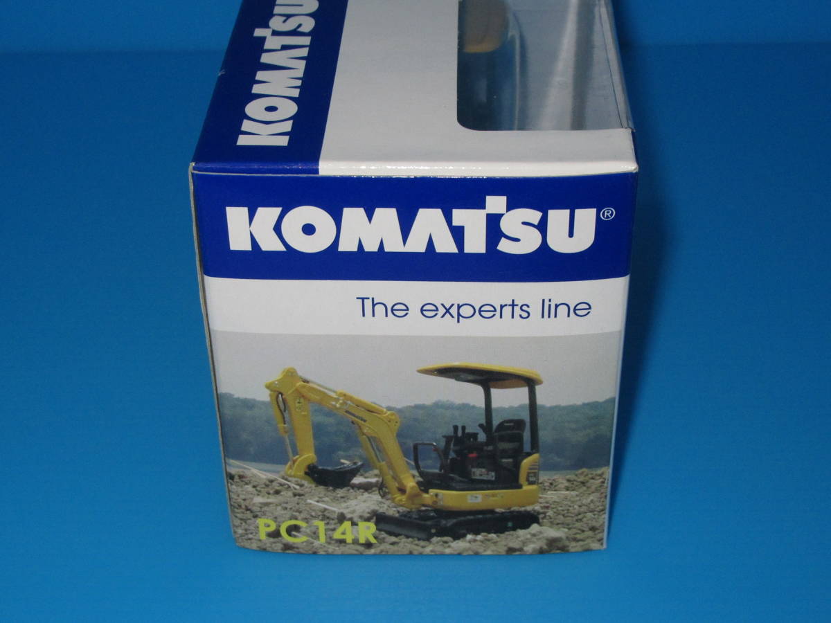 匿名送料無料 希少 絶版モデル ☆コマツ ミニチュア ☆KOMATSU PC14R