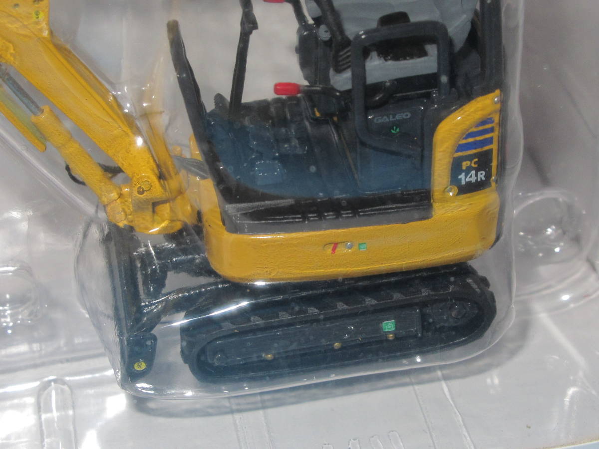 匿名送料無料 希少 絶版モデル ☆コマツ ミニチュア ☆KOMATSU PC14R