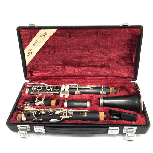 【美品】YAMAHA クラリネット YCL-452 木製 グラナディラ 吹奏楽 クラリネット グラナディラ YCL-452 ヤマハ YAMAHA 吹奏楽 木製 木