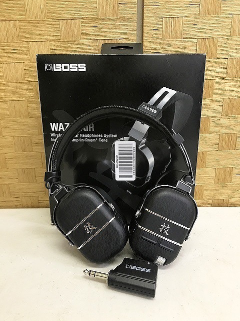 WAZA-AIR BOSS ワイヤレス Wireless コレ実はヘッドホン型の WAZA-AIR BOSS ワイヤレス Wireless コレ実はヘッドホン型の