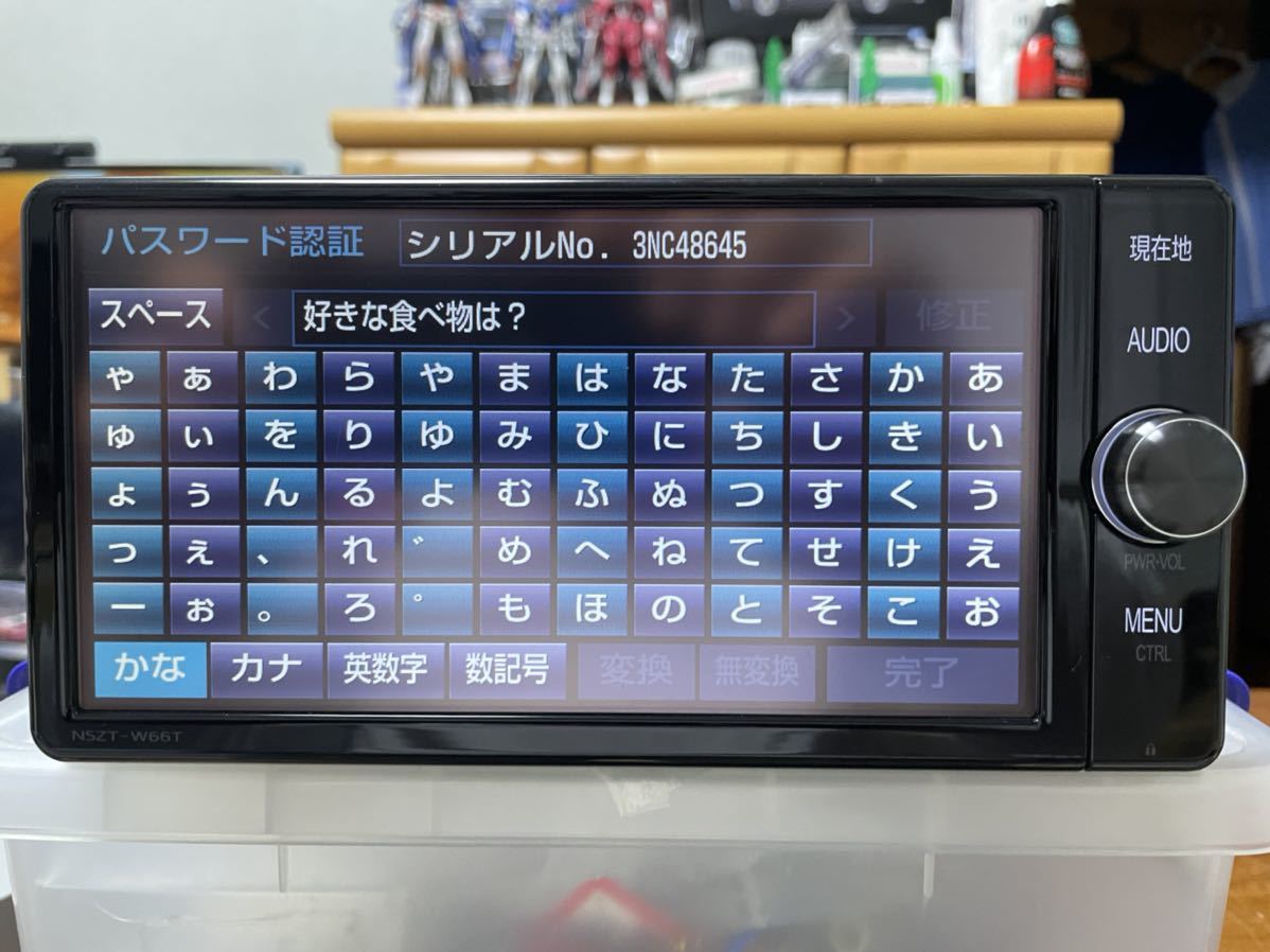 未使用 TOYOTA トヨタ 純正 HDD ナビ T-CONNECT NSZT-W66T カーナビ