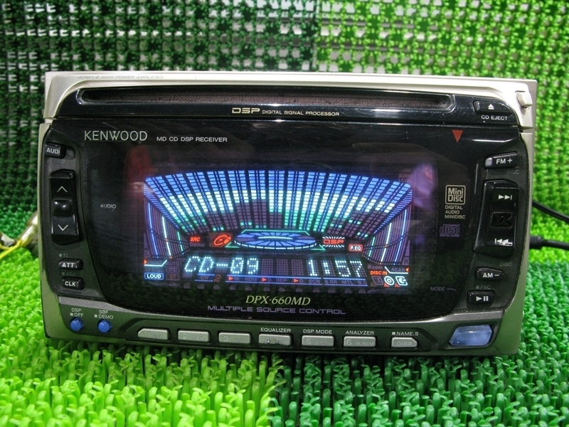当時物！ KENWOOD DPX-660MD 2DIN DSPオーディオ オフィシャルサイト