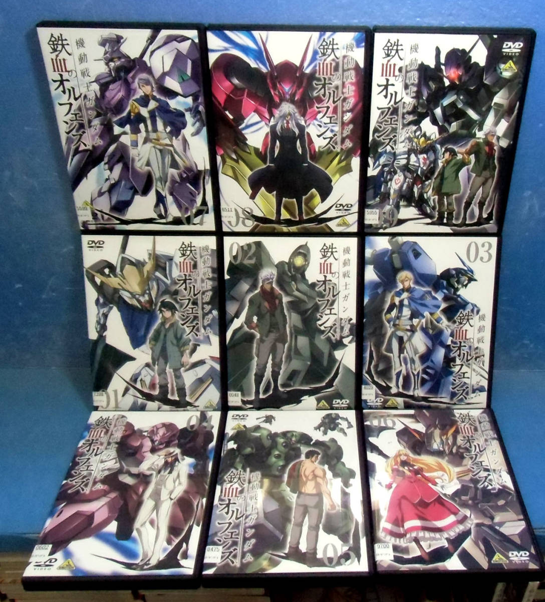 機動戦士ガンダム 鉄血のオルフェンズ全9巻 全25話 河西健吾 細谷佳正 花江夏樹 矢立 肇 富野由悠季 か行 売買されたオークション情報 Yahooの商品情報をアーカイブ公開 オークファン Aucfan Com