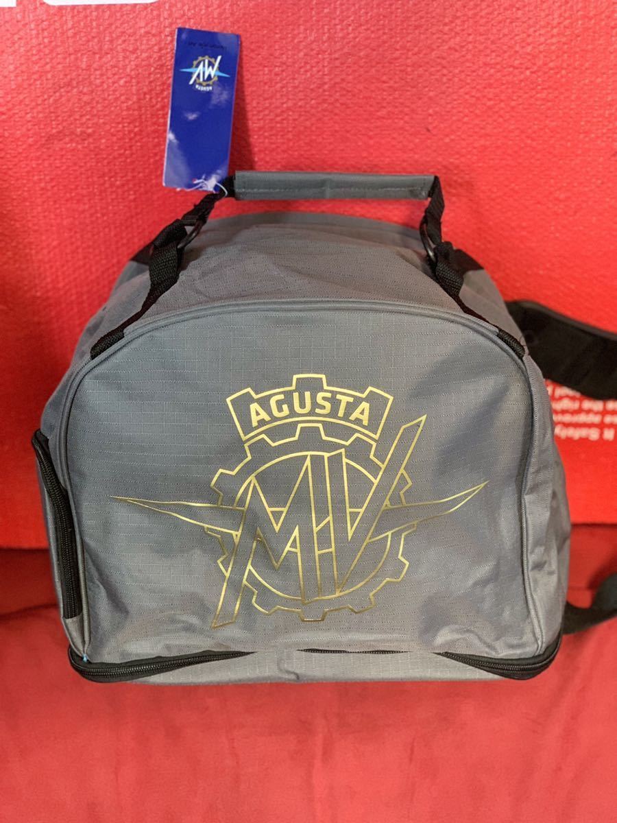 正規品】MV AGUSTA MVアグスタ ヘルメット バッグ グレー/ブロンズ
