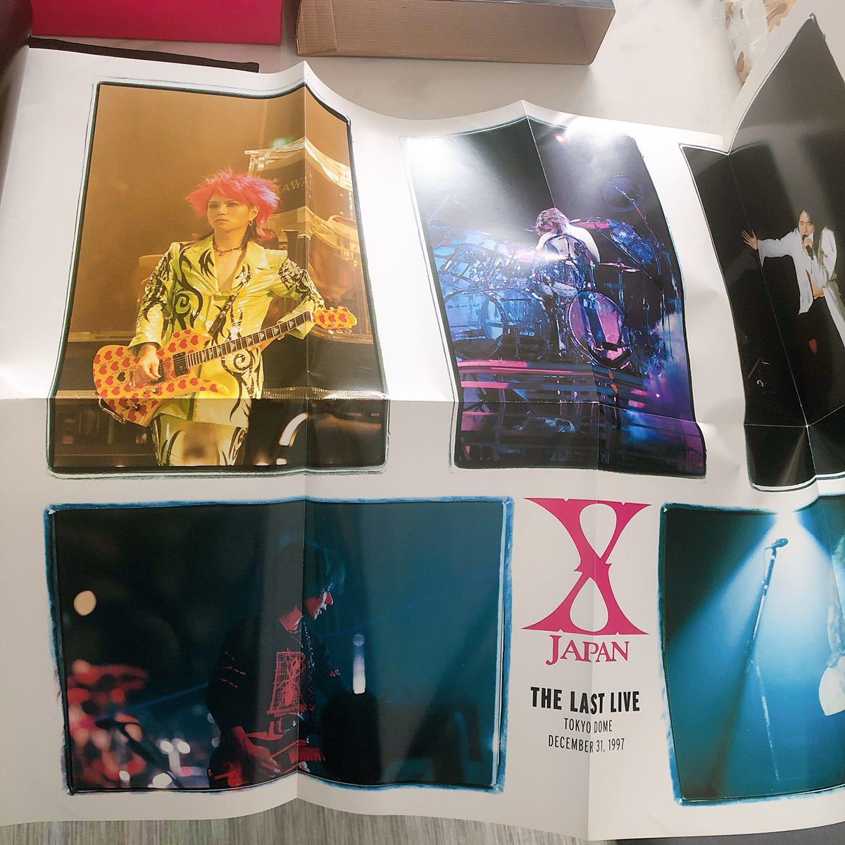CD X JAPAN THE LAST LIVE 直筆サインフリスビー TOSHI