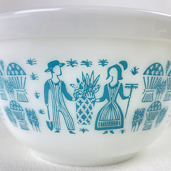 良品 オールド パイレックス PYREX 4点 ラウンド ミキシング ボウル