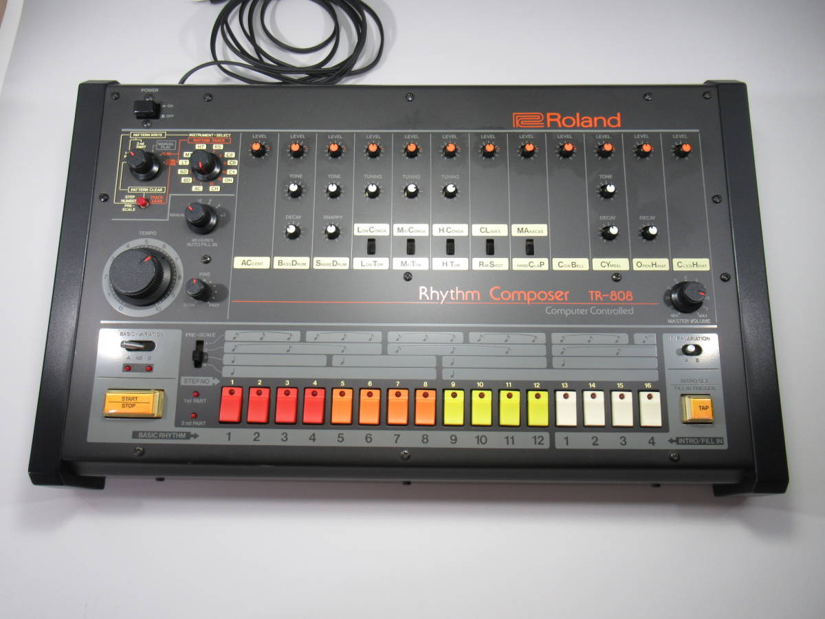 美品】TR808 TR-808 ローランド ドラムマシン Roland リズムマシン 