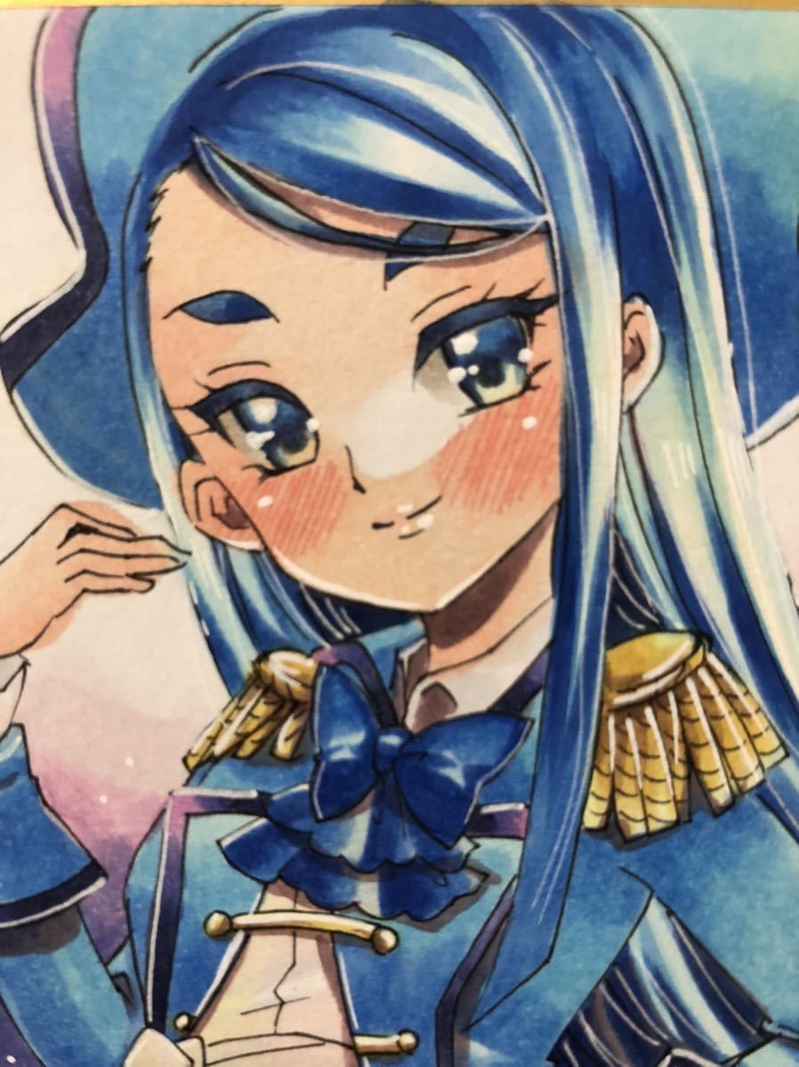 手描きイラスト Yes プリキュア 5 キュアアクア 水無月かれん