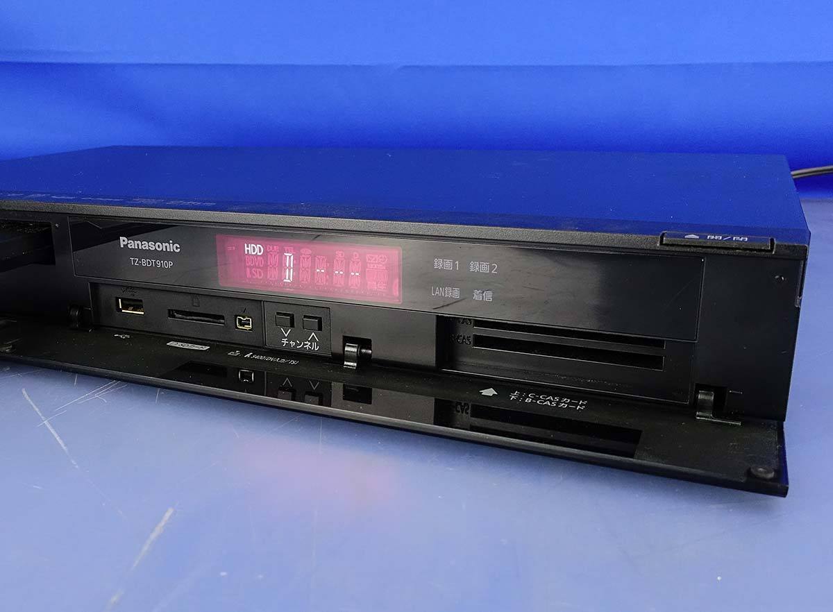 HDD1TB内蔵 ケーブルTV STB 録画OK Panasonic TZ-BDT910P ブルーレイ