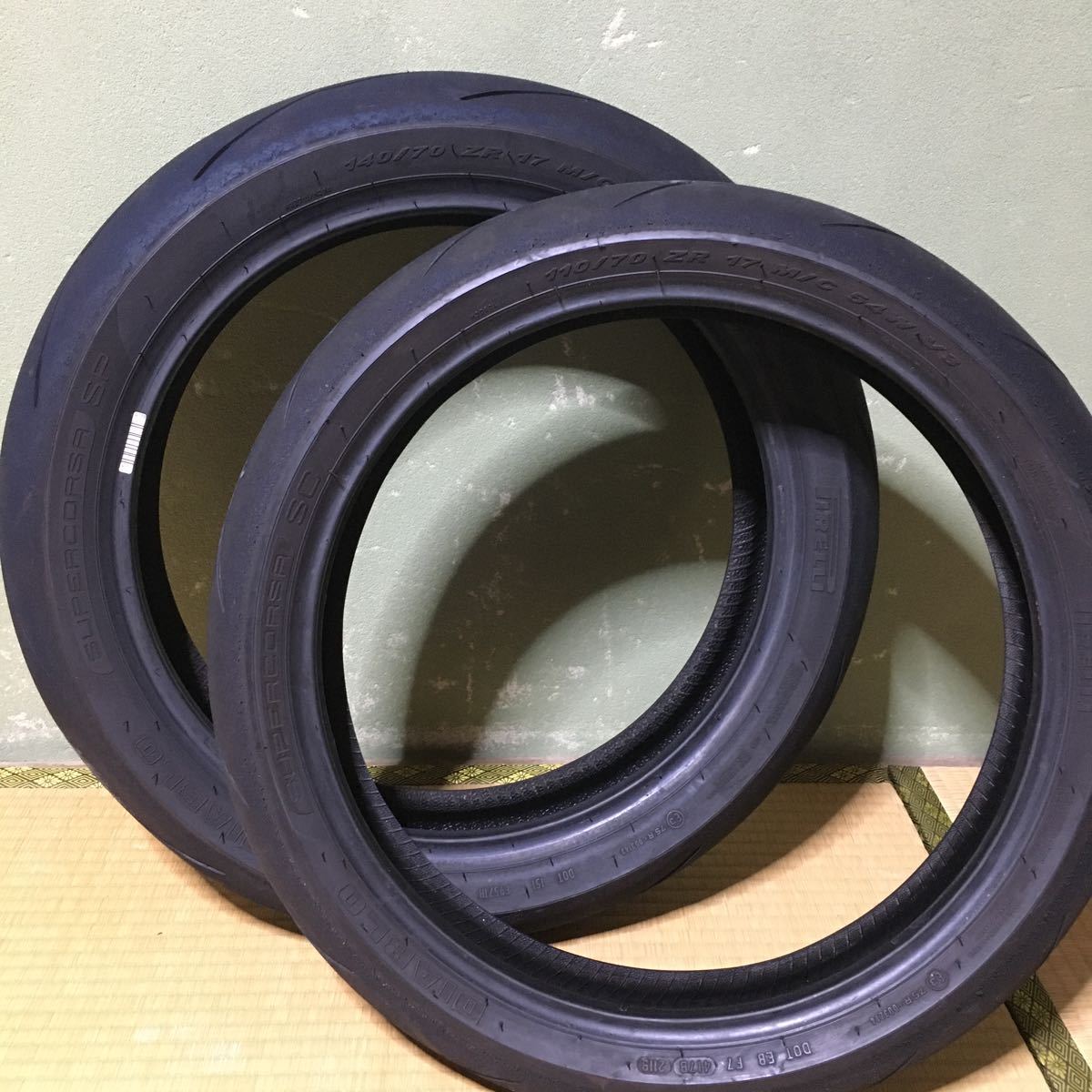 PIRELLI DIABLO SUPER CORSA V3 110 140 サイズ スーパーコルサ