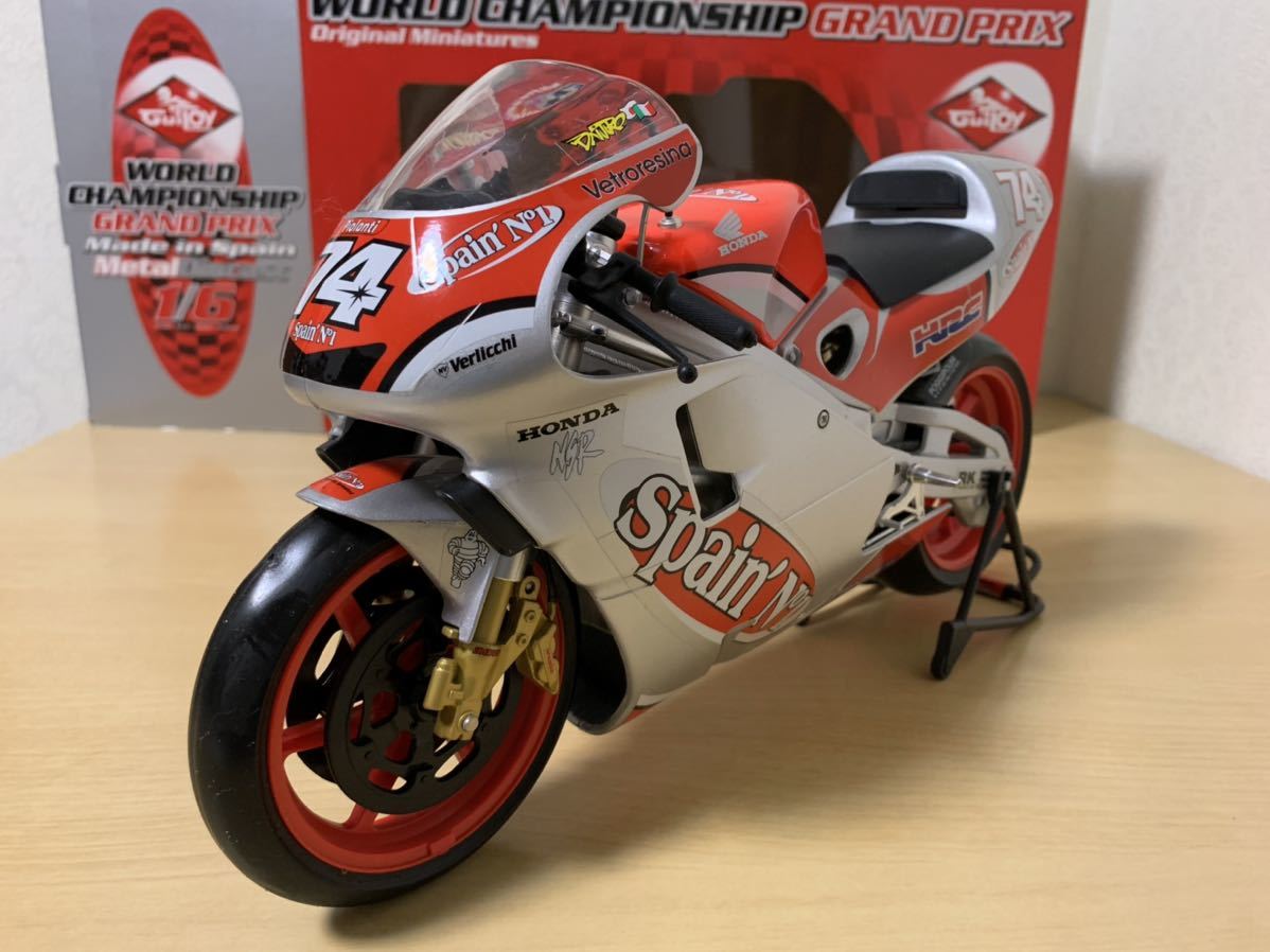 1/6 HONDA NSR 500 Daijiro KATO- Team Fortuna Honda GresiniVetroresina #74