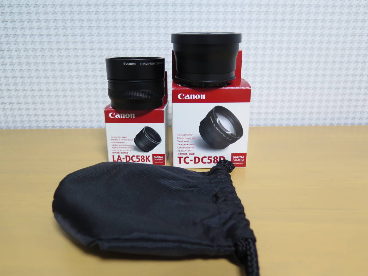 Canon テレコンバーター | TC-DC58D Lens Teleconverter for Powershot