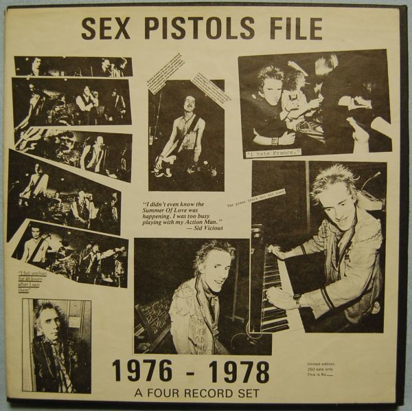 【人気セール，品質保証】 Sex Pistols - Sex Pistols File 1976 - 1978 4LP(Sex Pistols)｜売買されたオークション情報、yahooの商品情報をアーカイブ公開 - オークファン Sex Pistols