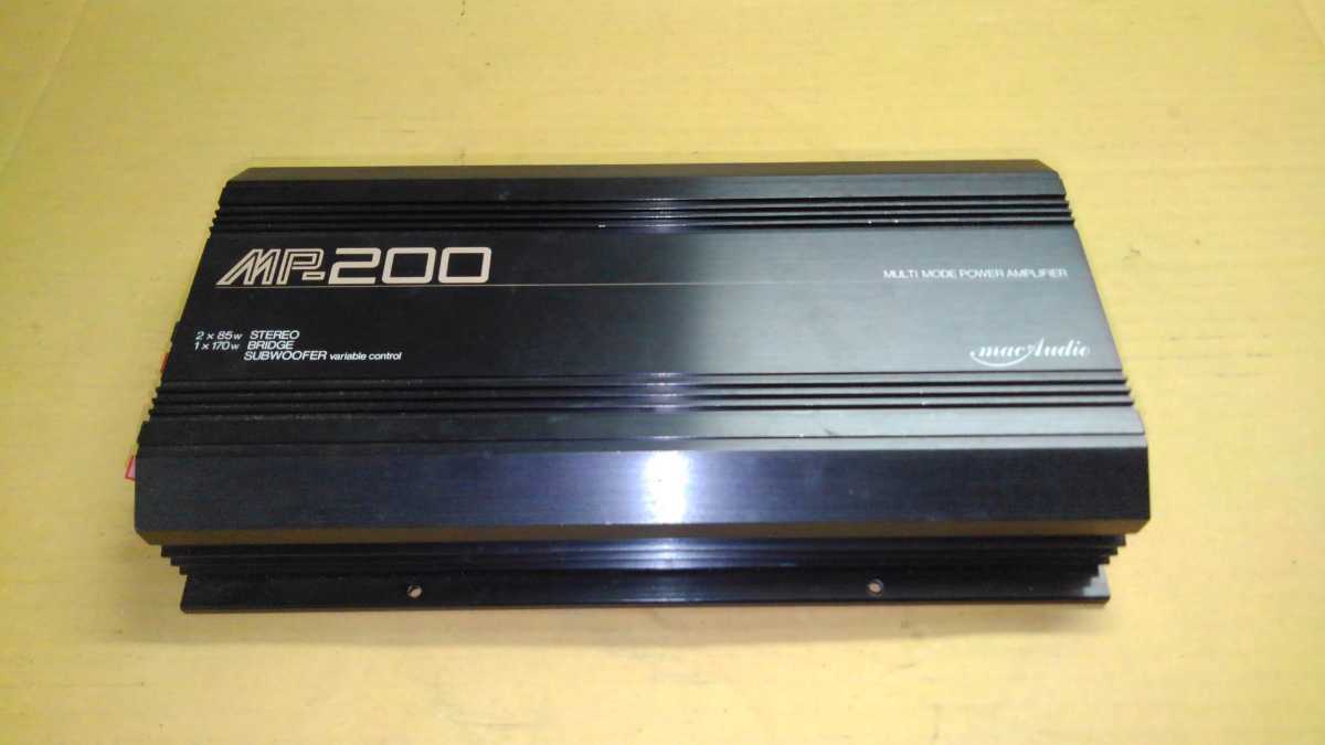 MACAUDIO マックオーディオ MP-200 2ch 自動車 アンプ 品② の入札履歴