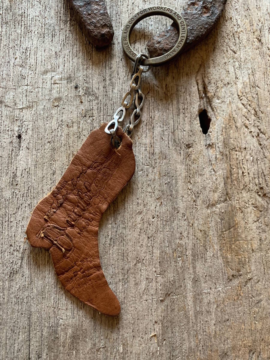 RRL ダブルアールエル　ウエスタンブーツ　モチーフ　レザー　キーホルダー　