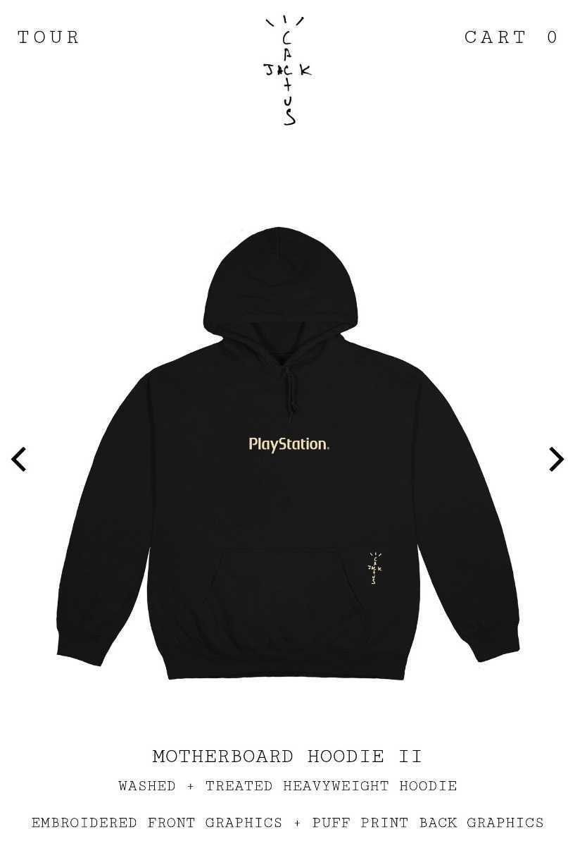 TRAVIS SCOTT トラヴィススコット ×PS5 Cactus Jack Playstatin5  