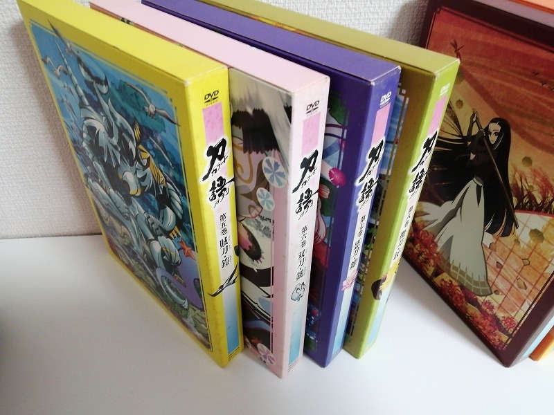 刀語 DVD 初回限定版 特典付 全巻収納BOX 完結 特典欠品 刀
