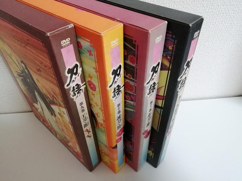 刀語 DVD 初回限定版 特典付 全巻収納BOX 完結 特典欠品 刀