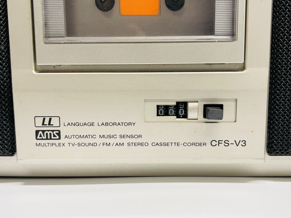 SONY、昭和レトロラジカセCFS−V3 Yahoo!オークション - SONY CFS-V3
