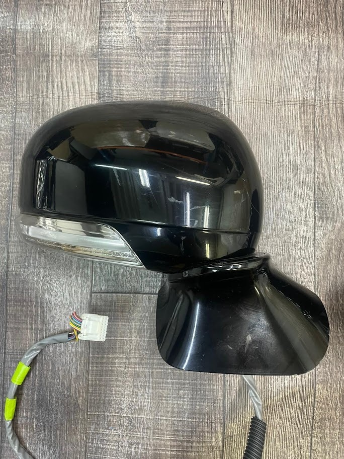 200系 URS206 クラウン マジェスタ 純正 ドアミラー 左右セット 中古品 売り切り カラー202 ブラック マジェスタ クラウン URS206 GWS204 GRS20 GWS204ドアミラー色202(2