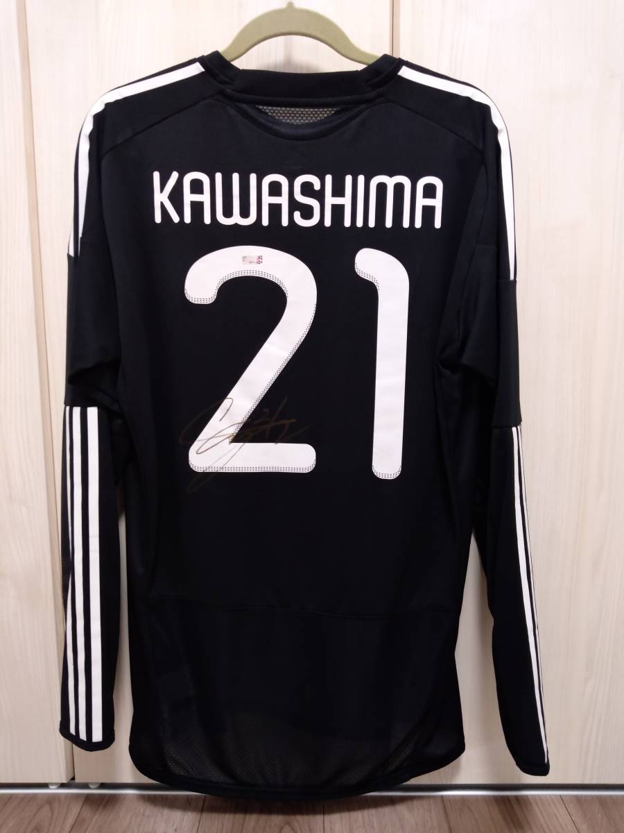 HOT，2025 限定品 BBM Authentic Collection 川島永嗣 直筆サイン入ユニフォーム オーセンティック ジャージ(実使用、サイン入りウエア)｜売買されたオークション情報、yahooの商品情報をアーカイブ公開 - オ 実使用、サイン入りウエア