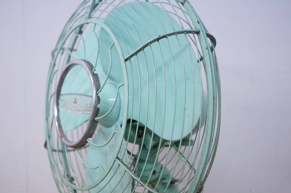 動作品 MITSUBISHI 三菱 A.C ELECTRIC FAN 扇風機 3枚羽根 30cm