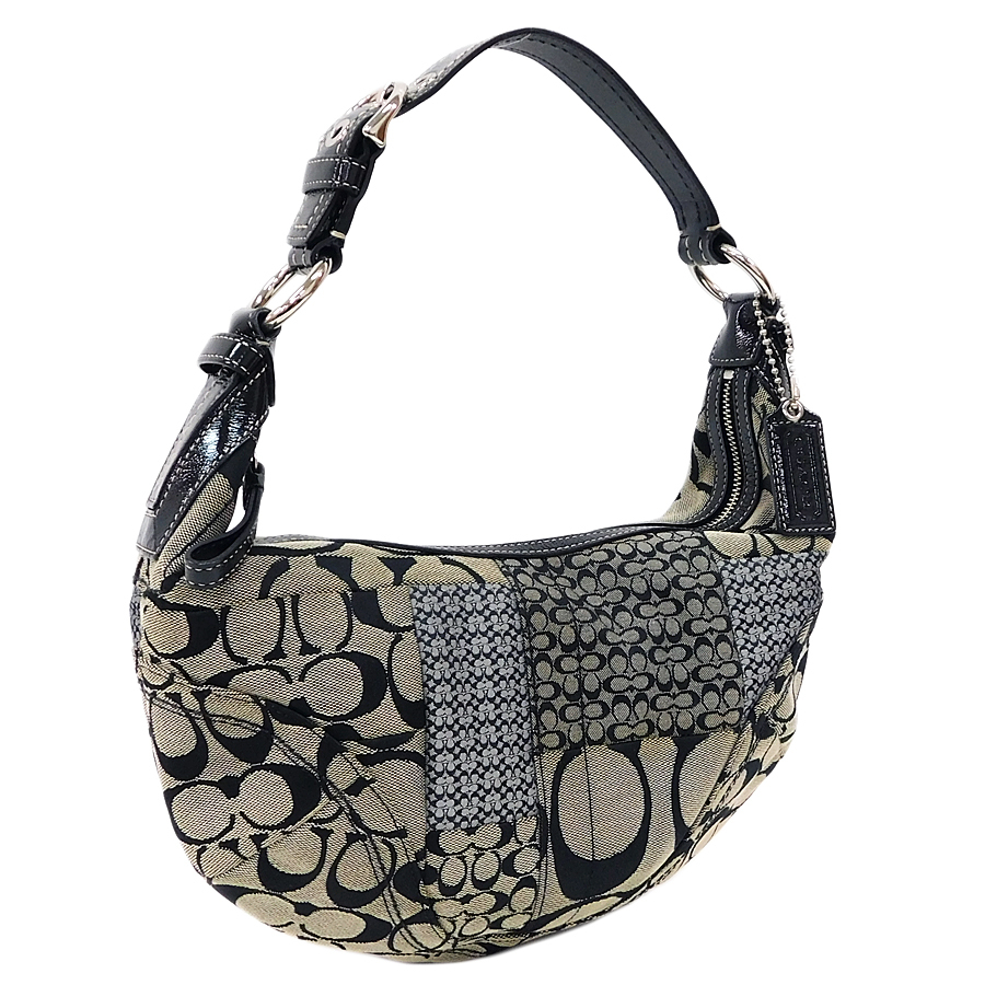 コーチ COACH シグネチャー ショルダーバック パッチワーク F12315 