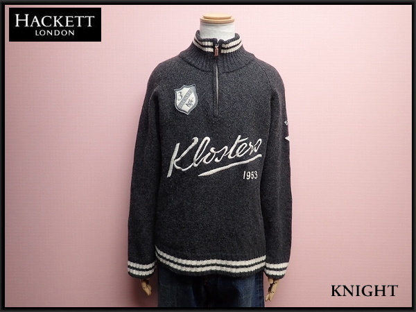 Hackett London Merino ハケットロンドン Pullover, Half-Zip Men
