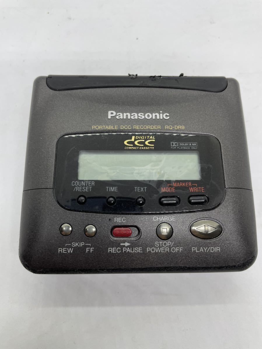 ジャンク Panasonic RQ-DR9 ポータブル DCC レコーダー Panasonic