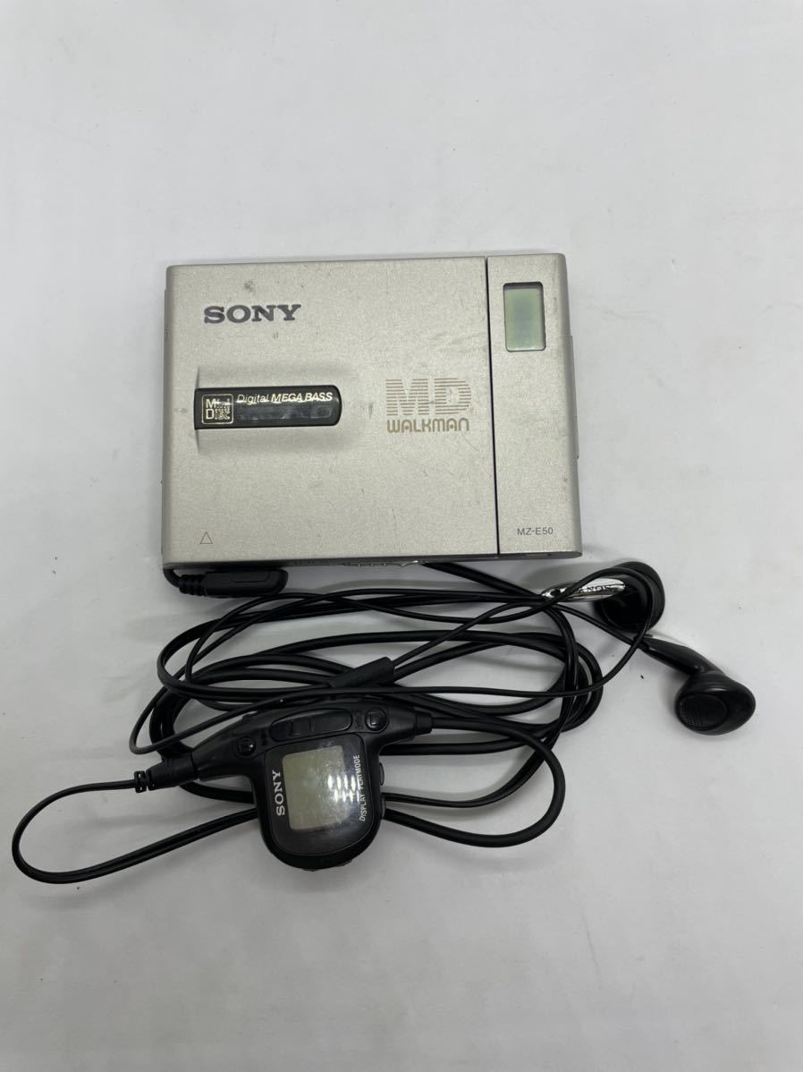 SONY ポータブルMDプレーヤー MZ-E50L 50周年記念ジャンク ジャンク