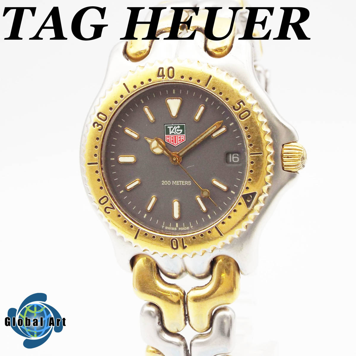 あ10134/TAG HEUER タグホイヤー/セル/クオーツ/メンズ腕時計/デイト 