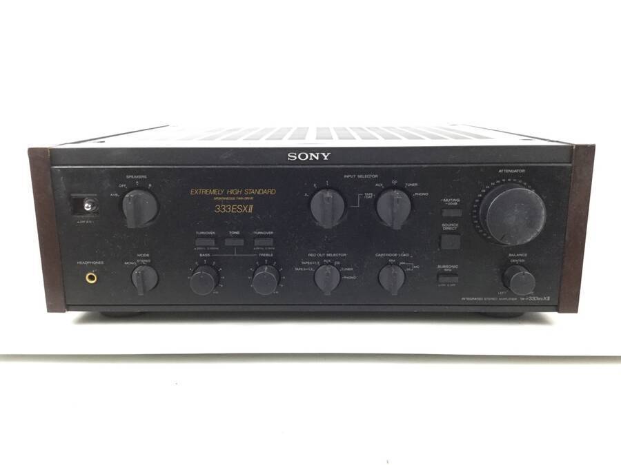 SONY TA-F333ESXⅡ プリメインアンプ 実効出力105W+105W(8時