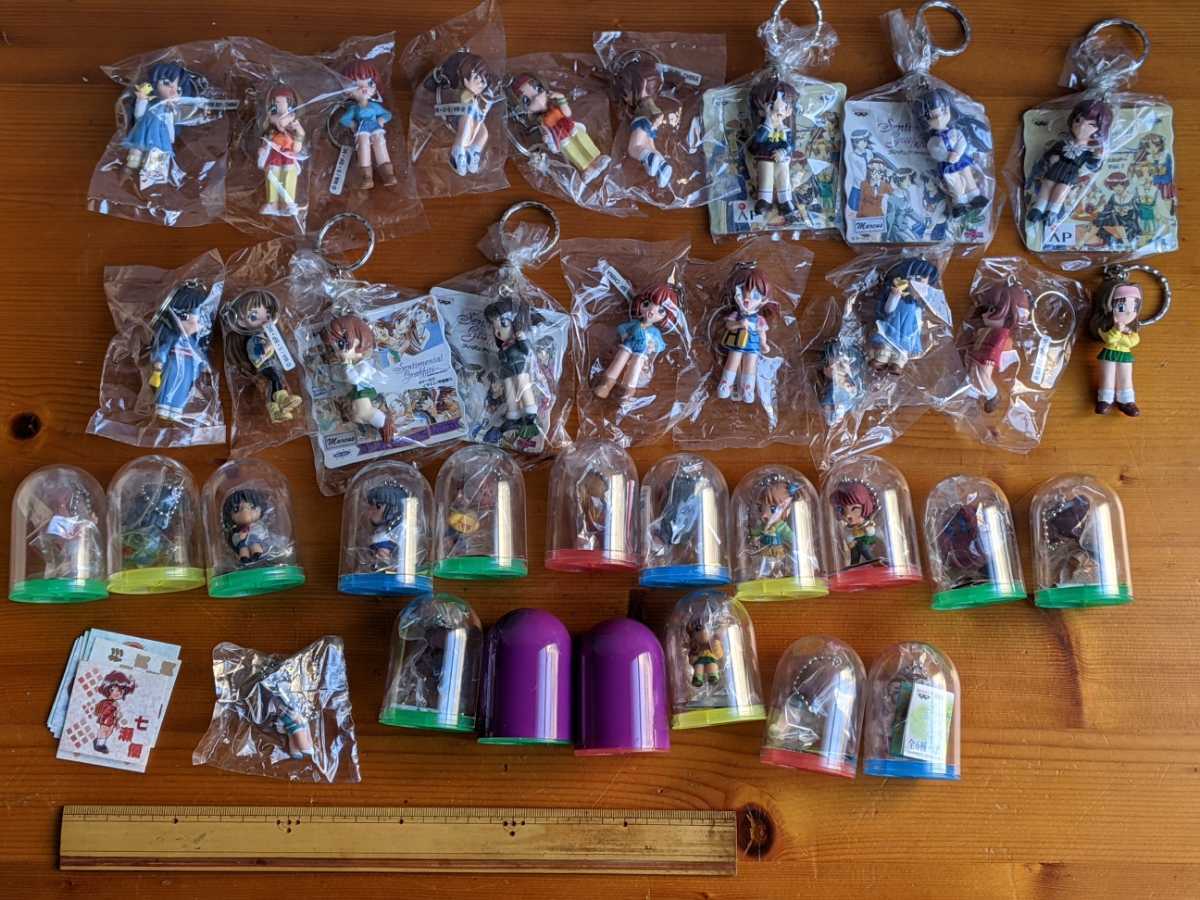 センチメンタルグラフティ ガチャ玉、キーチェンフィギュア 大量に
