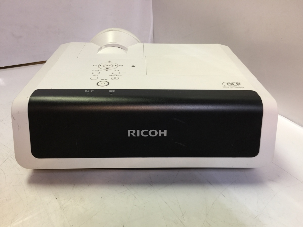 RICOHプロジェクター PJ WX4240N 本体 付属品あり【ランプ3時間】 RICOHプロジェクター PJ WX4240N 本体 付属品あり【ランプ3時間】