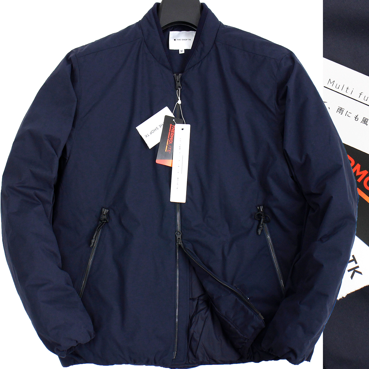 秋冬 タケオキクチ Ma 1 中綿 ボンバージャケット M ネイビー The Shop Tk 撥水 防風 保温 Thermolite ブルゾン ジャケット Tkjk62 Mサイズ 売買されたオークション情報 Yahooの商品情報をアーカイブ公開 オークファン Aucfan Com
