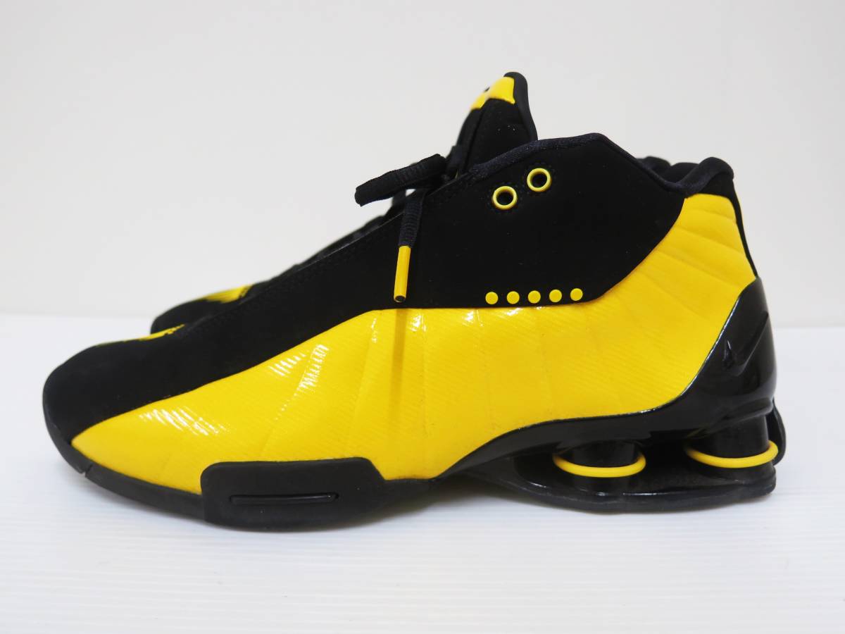NIKE ナイキ AT7843-002 SHOX BB4 スニーカー　美品 BB4 Nike Shox Release “ブラック&frasl;ユニバーシティ Novelship