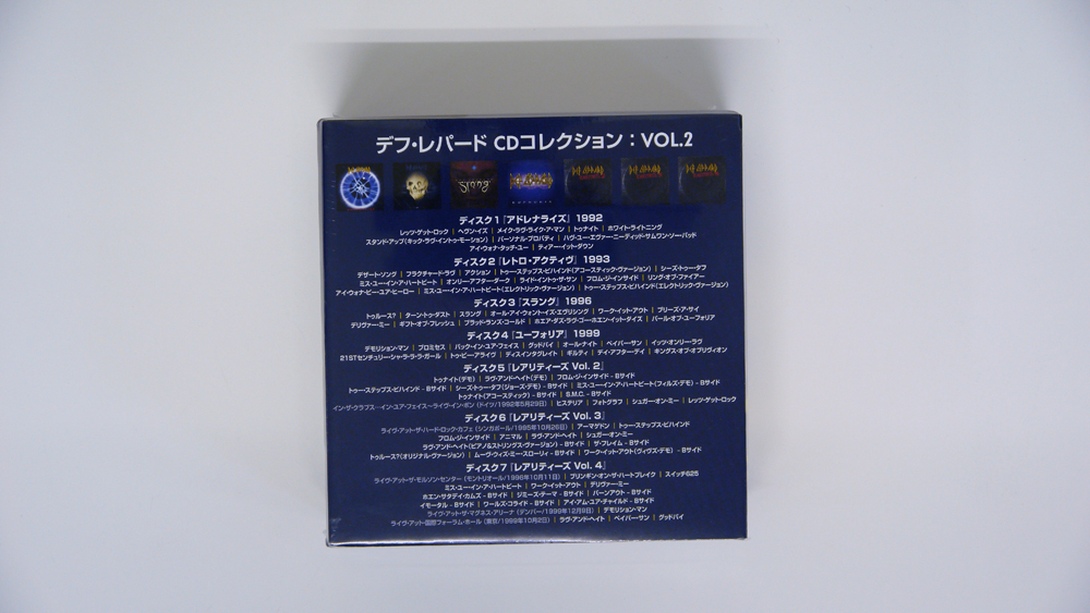 DEF LEPPARD デフ レパード CDコレクション 2 未開封 洋楽 DEF CD Def CDコレクション LEPPARD デフ・レパード Leppard 未開封