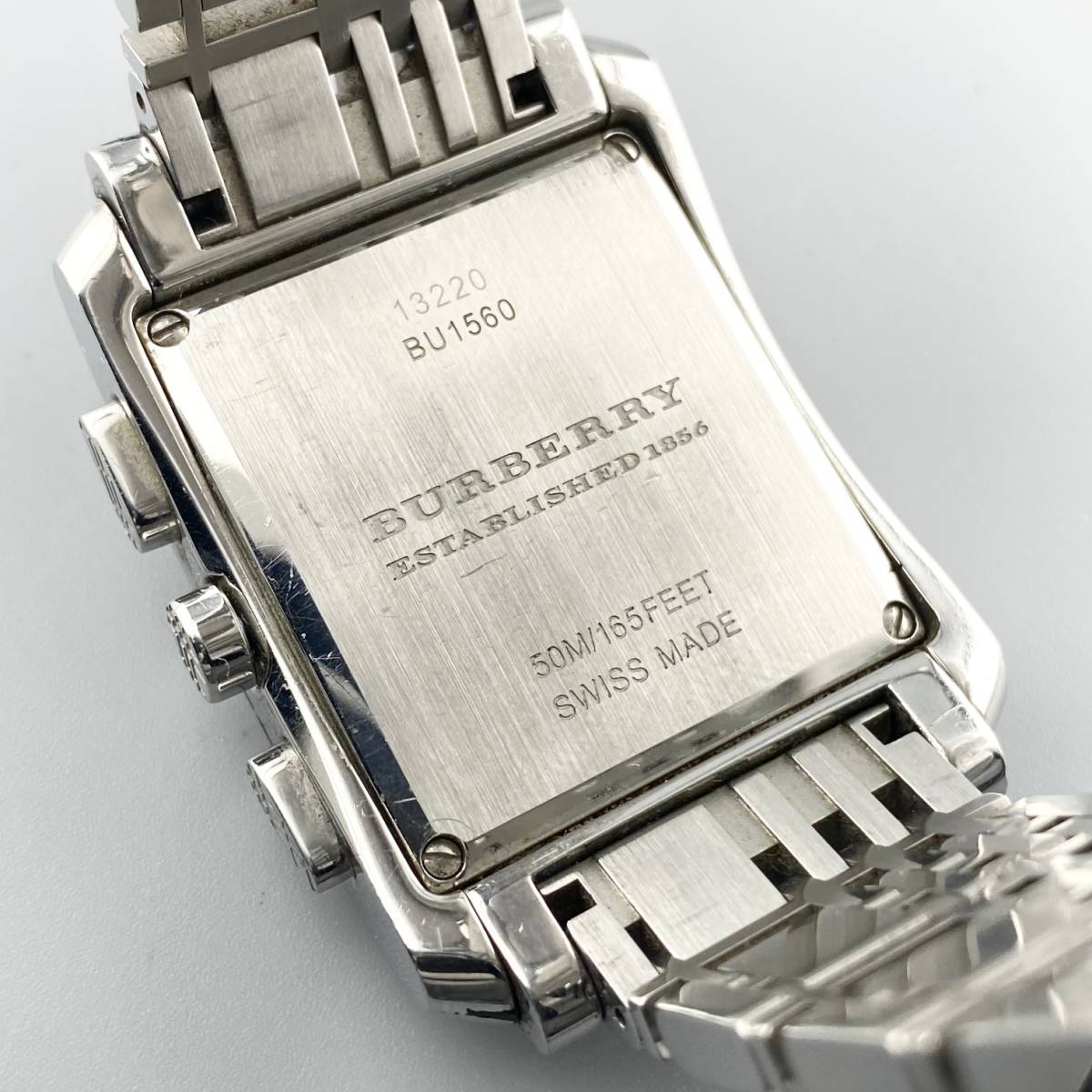 1円～】BURBERRY バーバリー 腕時計 メンズ クロノグラフ BU1560 