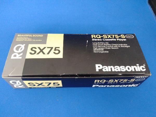  ジャンク Panasonic カセットプレーヤー RQ-SX75-S(再生専用)｜売買されたオークション情報、yahooの商品情報をアーカイブ公開 - オークファン 再生専用