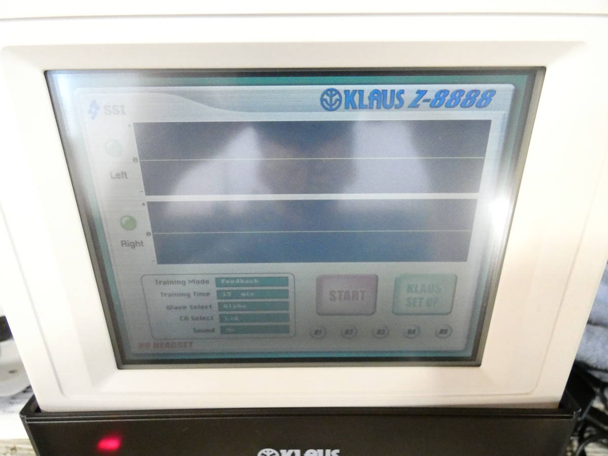 KLAUS Z-8888 サイコフィードバックシステム 脳波測定器 アルファ波