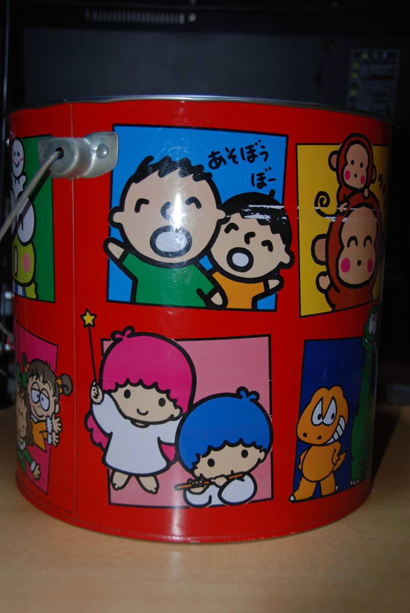 サンリオ・ペール缶・94年製(USED)キキララ・キティ・チアリーチャム