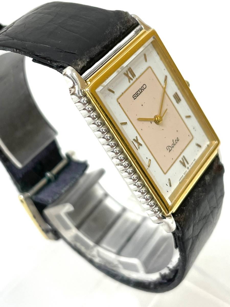 11923*18 SEIKO セイコー DOLCE ドルチェ 9531-5120 14KT メンズ 腕時計