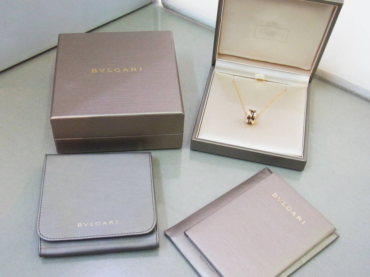ブルガリ ネックレス ビーゼロワン BVLGARI ピンクゴールドの通販 B 